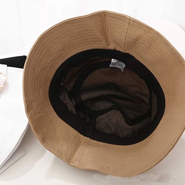 Bucket-hattu Miehille ja Naisille Värikäs Bucket-hattu Taittuva Kaksisivuinen Kalastuslippis Rento Auringonsuoja Ulkoilma Kesähattu 56-58cm