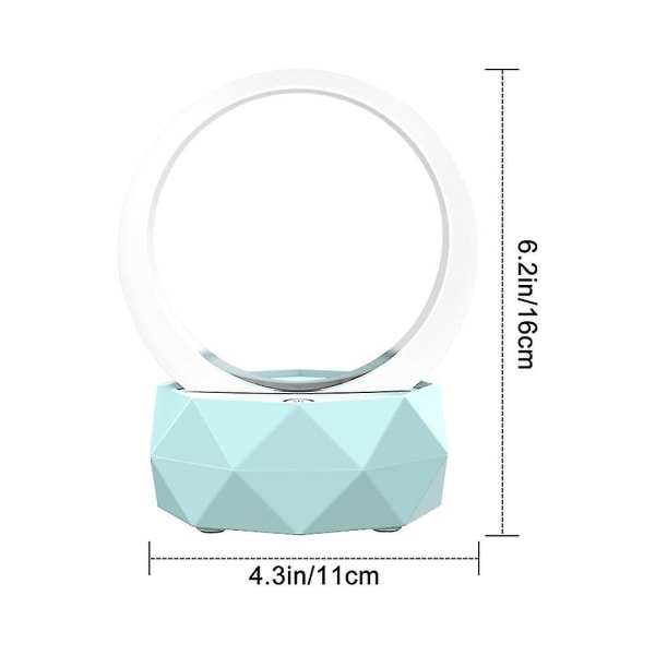 Yövalo Bluetooth-kaiutin Langaton Mini-kaiutin Värikäs Kaiutin Light blue