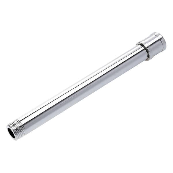 20 cm Lång Duscharm Förlängningsrör Duschhuvud Användning Rostfritt Stålrör (silver)