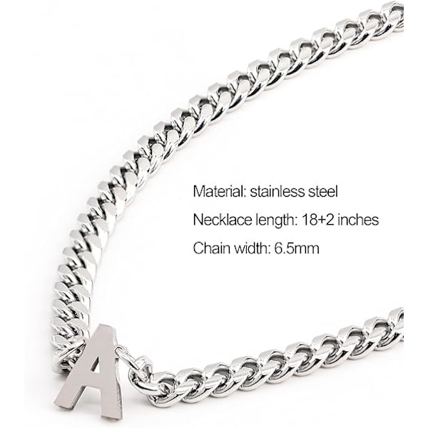 Halsband med Initial för Män