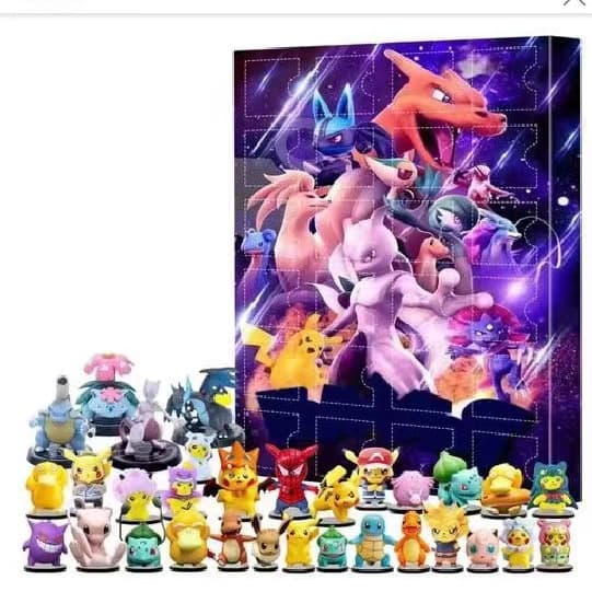 2025 24 Julekalender Blind Box Jul Halloween