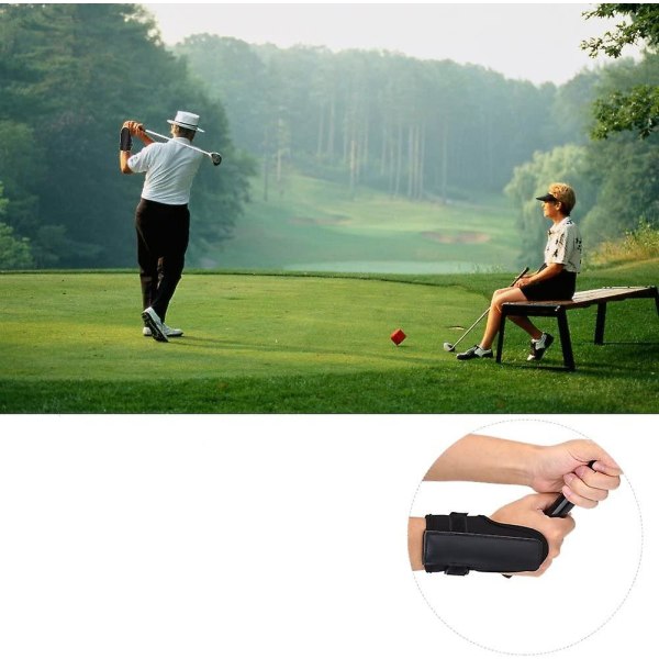Golf-tränare med rak arm hållningskorrektor svingträning extra handledsstöd