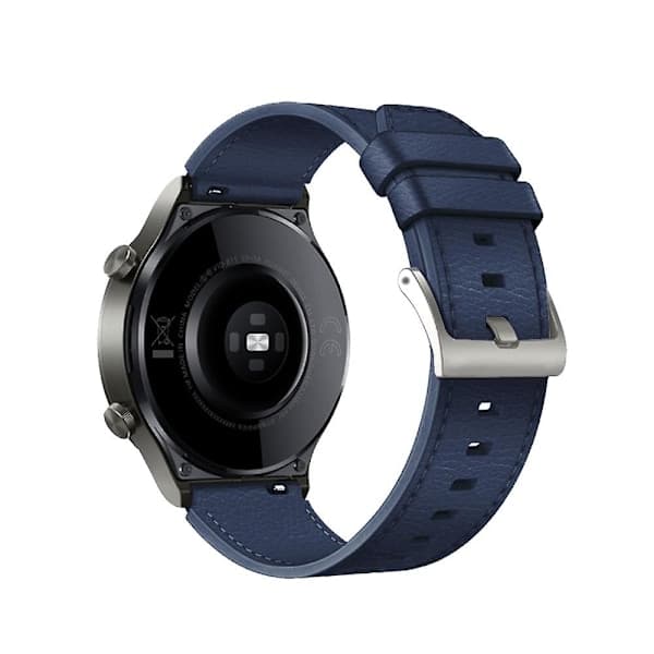 Läderarmband för Huawei Watch GT2 Pro Midnight Blue