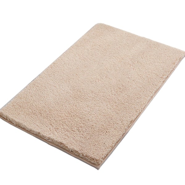 Hushålls Vattenabsorberande Dörrmatta Halkfri Toalettmatta för Hem Inomhus Utomhus Kontor Fest Beige