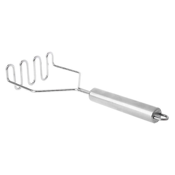 Stainless Steel Wave Shape Potatoes Masher Professional Mash Tool Kitchen Supply(silver2pcs