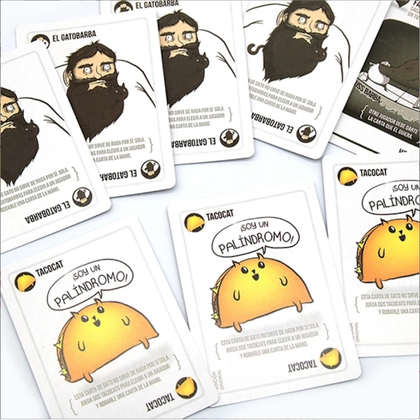 Spanske Fiesta Spillekort, Exploding Kitten Brætspilskort