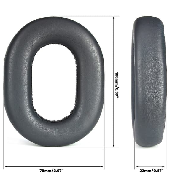 Øreputer i memory foam for Backbeat Fit 6100 headset forbedrer lydopplevelsen, Svart