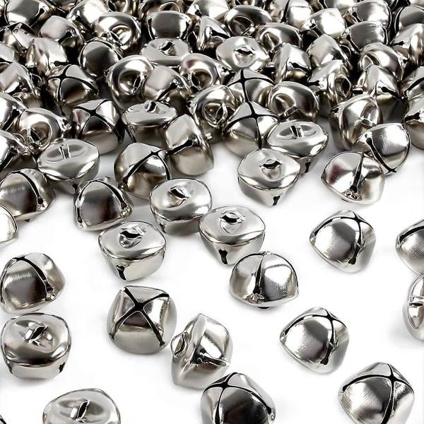 100 stk Jingle Bells, 25mm Håndlagde Klokker I Bulk, DIY Klokker, Julepynt, Hjemmedekor