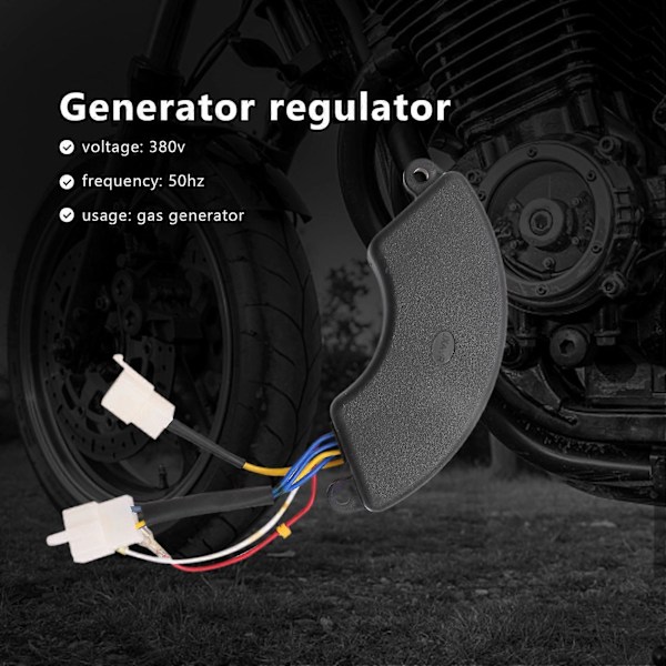 5 kW 6,5 kW 8 kW Kolmivaiheinen Bensiinigeneraattori Avr Universaali Automaattinen Jännitteensäädin Stabilisaattori Generaattorille 400V 470Uf