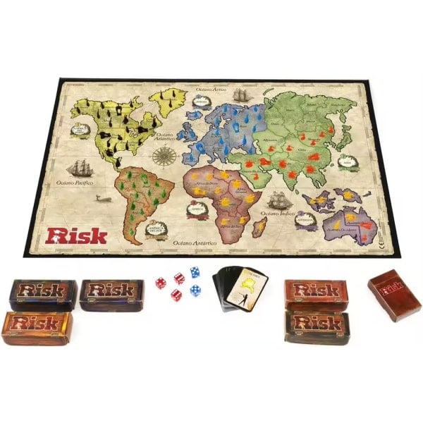 Hasbro Spil - Klassisk Risk Udgave