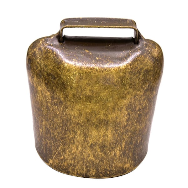 Antiikkityyliset metalliset lehmänkellot, kovat äänet tuottavat hevos-, lammas- ja karjakellot Green Bronze Medium
