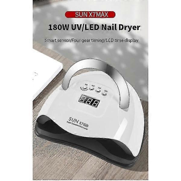 180 W X7 Max Dual UV LED -kynsilamppu