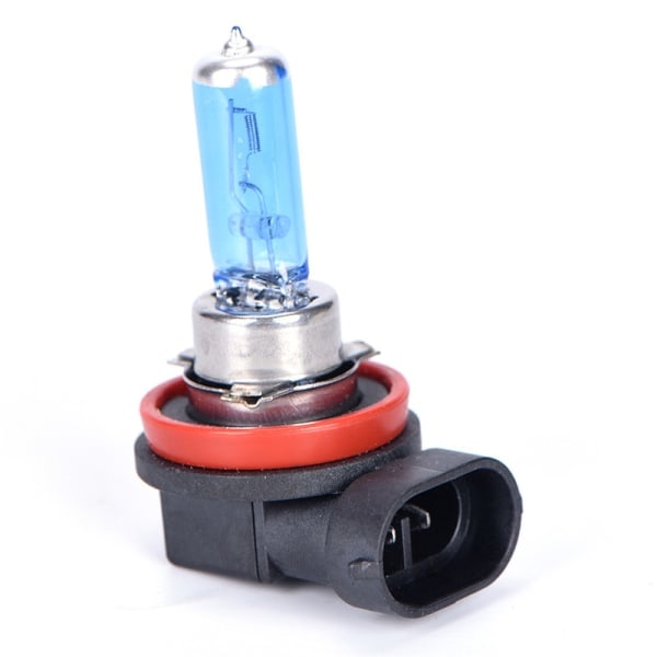 2 stk H11 12V 55W Super Lys Ultra Hvit Dim Halogen Pære