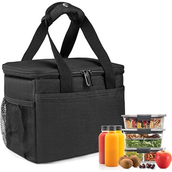 Mjuk kylväska med hårt foder, stor isolerad picknicklunchväska låda mjukisolerad kylväska för camping/grillning/familj utomhusaktiviteter sport