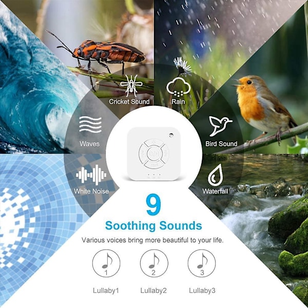 Hvit Støy Maskin, Lydmaskin Søvn Terapi Maskin