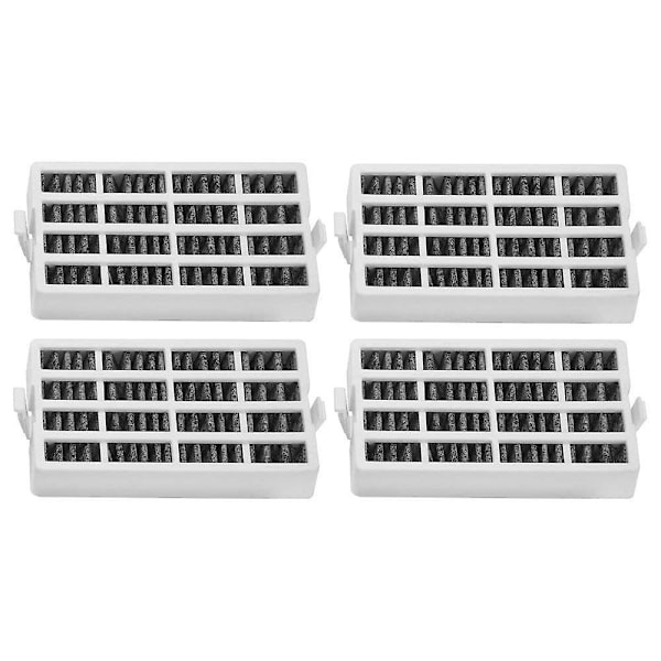 4 stk. Filtre Kjøleskap Reservedeler Tilbehør for W10311524 AIR1