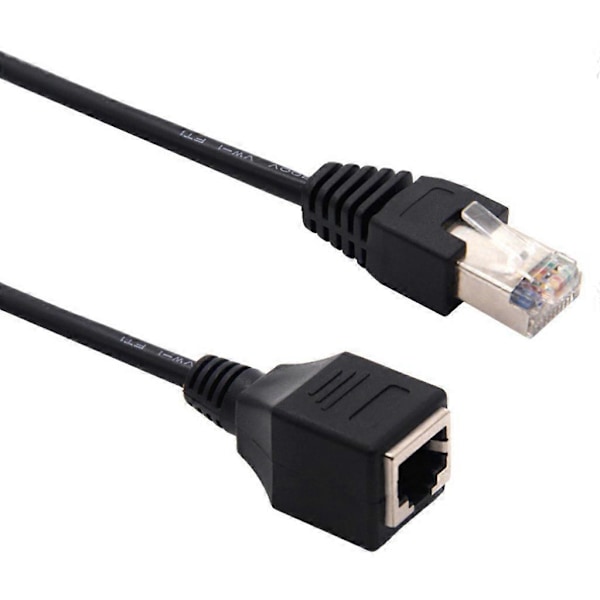 RJ45 Cat6 Forlænger Patch Kabel Extender Lan Han til Hun PC TV Netværkskabel 1m