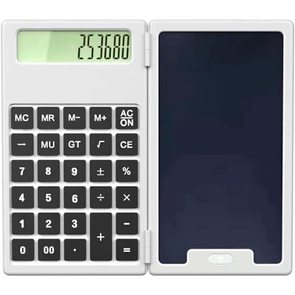 Function Calculator Handwritten Tablet 2-in-1 Folding Silent Portable Exam and Postgraduate Science Calculator