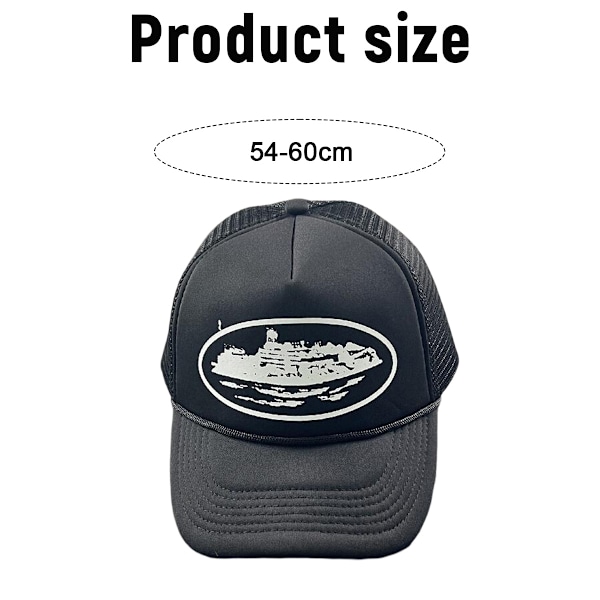 Corteiz CRTZ Cap 22ss Cross-border Amerikansk Trend Brand Trucker Cap Casual Trykt Baseball Cap Sommer til Mænd og Kvinder