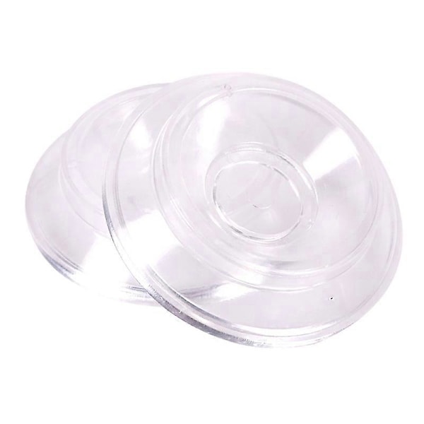 4 stk./pakke Pianopuder til hårdt trægulv, opretstående pianohjul pianoben coasters Transparent color