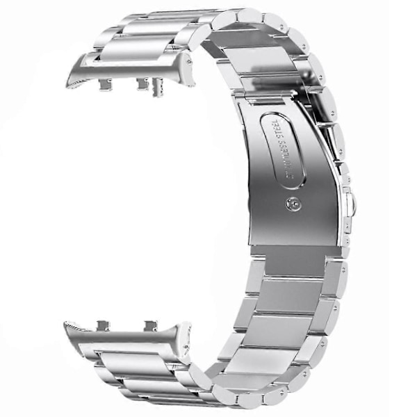For Huawei Watch D2 Erstatningsklokkereim Tre-Perle Solid Rustfritt Stål Armbånd Multicolor Style B