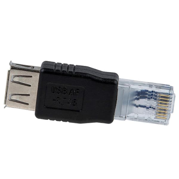 USB A Hunn til Ethernet RJ45 Plugg Adapter Ny
