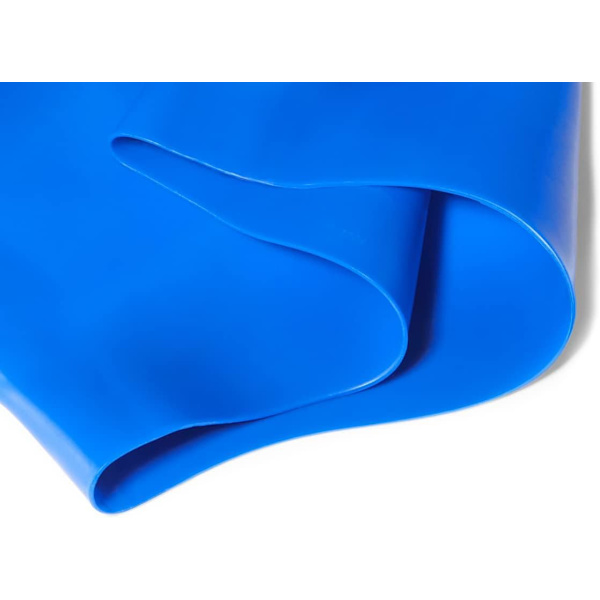 1 stk Rynkefri Silikon Badehette Blue