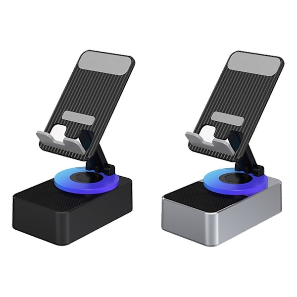 3-in-1 Bluetooth Audio Power -puhelinpidike, matkapuhelinjalusta langattomalla kaiuttimella, 100% uusi Grey