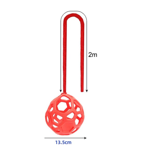 Heste Godbid Bold Fold Hvile Hul Sjov Hø Foder Legetøj til Hest Geder Får Blå Red Diameter 13.5cm