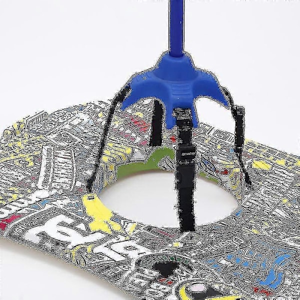 Pogo-hyppy pallo tasapainolauta kahvalla, räjähdyssuojattu, harjoitushyppy pallo Blue
