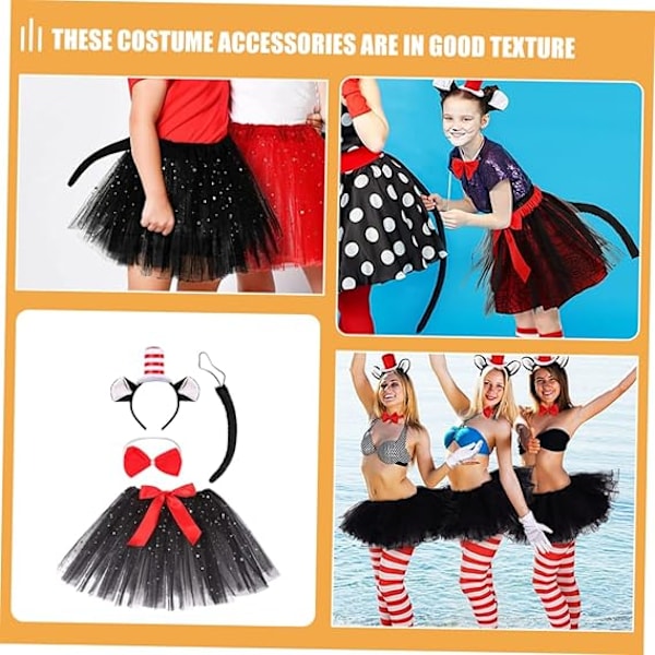 Prom Props Kissan Cosplay-päännauha Kissan Hännät Juhlahattu Kissan Päännauha Koristeellinen Päännauha Halloween Cosplay Tarvikkeet Päännauhat Naisille Koristeelliset
