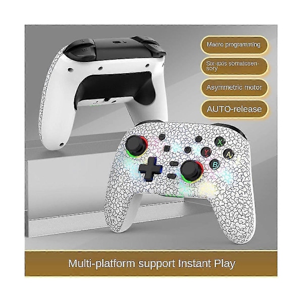 Kontroller for Pro /oled/lite/android/ PC Gamepad med Programmerbare Taster RGB Lys-b