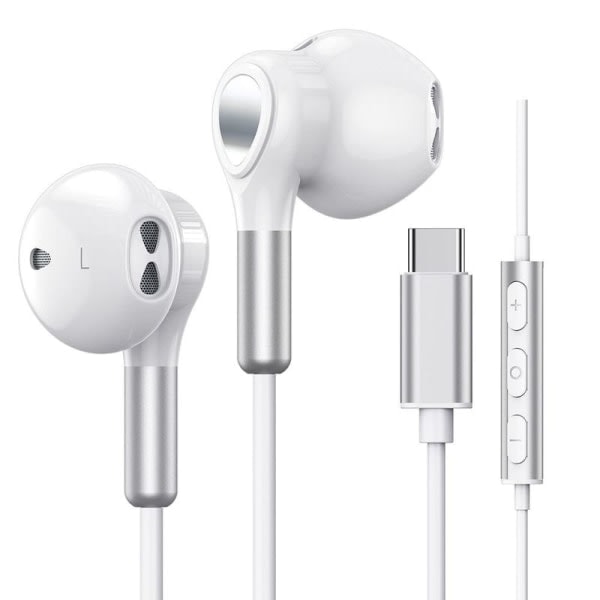 USB C Hörlurar för Samsung Galaxy S22 Ultra S21 FE S20 A53 USB C Hörlurar