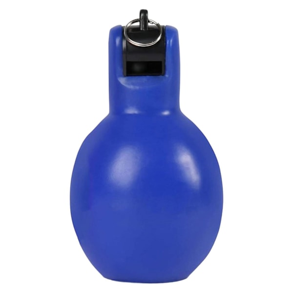 2 Stycken Handpress Visselpipor Högljudda Sportvisselpipor för Vandring Inomhus Utomhus gul och röd yellow and blue 12cmx6.5cm