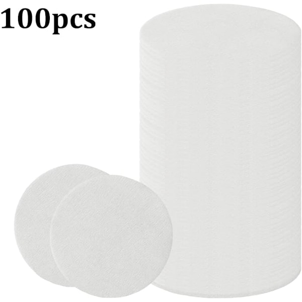Kahvipaperisuodatin espressokoneelle, 100 kpl Valkaisematon espressosuodatinpukki Portafilter-paperi Yhteensopiva 51mm