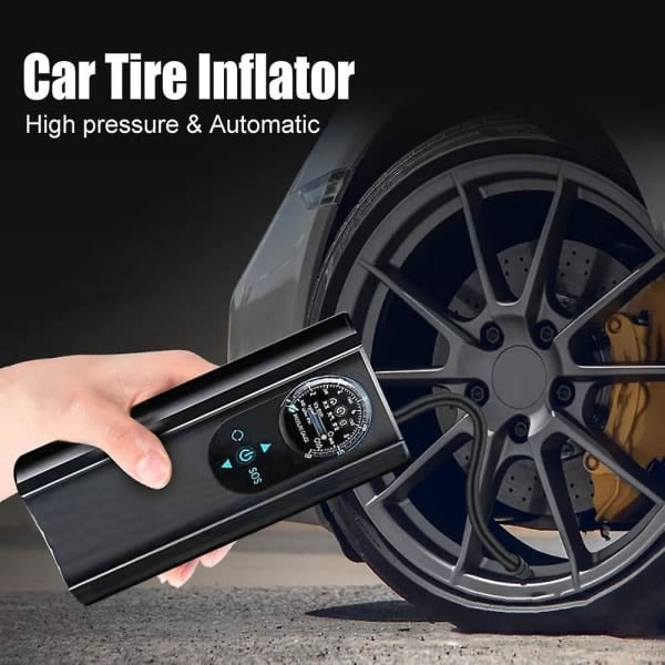 120W Ladattava auton ilmakompressori 12V 150psi Sähköinen johdoton rengaspumppu moottoripyörille polkupyörille autojen renkaille palloille