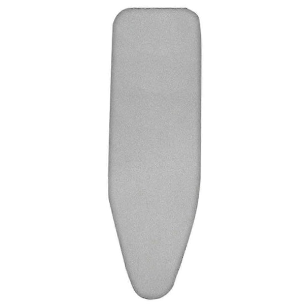 Päivitetty Palonkestävä Kuvioitu Silityslaudan Päällisen Vaihto Kiristysnyörillä Ja 2 Bonuksena Paksuunnettua Pehmustetta Solid Grey 120 x 41 cm
