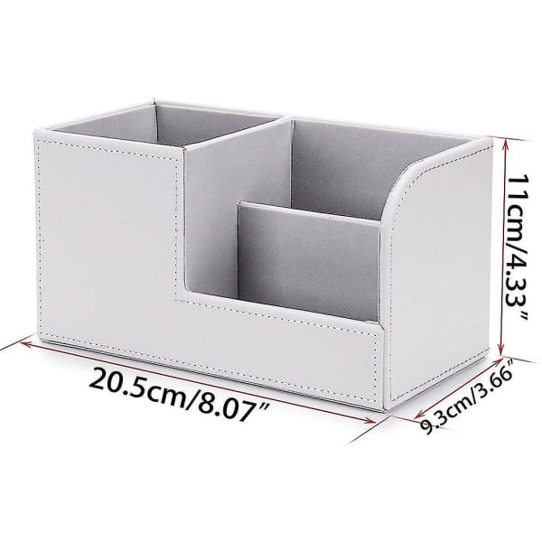 3-facks skrivbordsorganisatör - Multifunktionell kontorshållare för skrivbord Style1