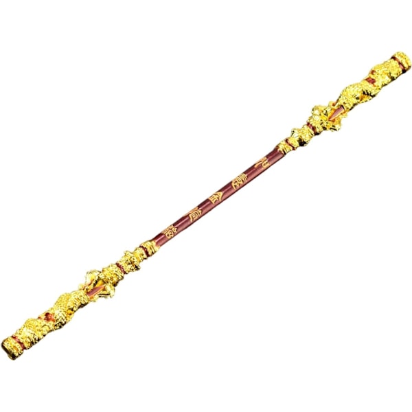 Svart myt Wukong gyllene batong, Monkey King-personal, Black Myth Sun Wukong spelvapen Ruyi gyllene batong, legering vapen inredning båge Gold