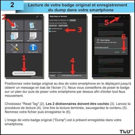 Förpackning med 5 RFID 13,56MHz-brickor – Programmerbara med MCT Android-app – Redigerbart UID – Vattentäta och kostnadseffektiva för åtkomstkontroll