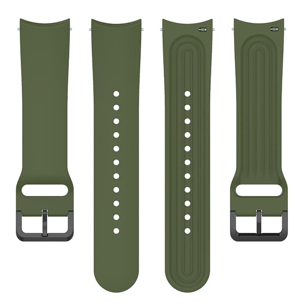 Silikon Urrem til Xiaomi Watch S1 Pro Army Green