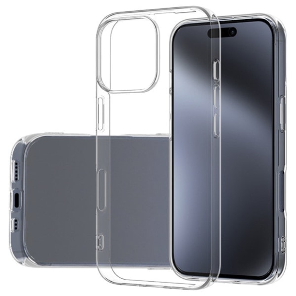 iPhone 16 Pro Max Deksel TPU Transparent