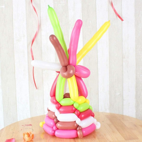 200 stk Modellering Ballonger Twisting Store Blandede Farger Kunst Håndverksett For Barn Bursdagsfest Dekorasjoner Pose Fyllstoff, Flerfarget, 25cm