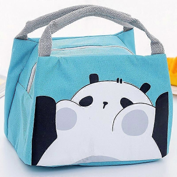 Lady Kid Bärbar Isolerad Lunchväska Box Picknick Tote Pack Panda
