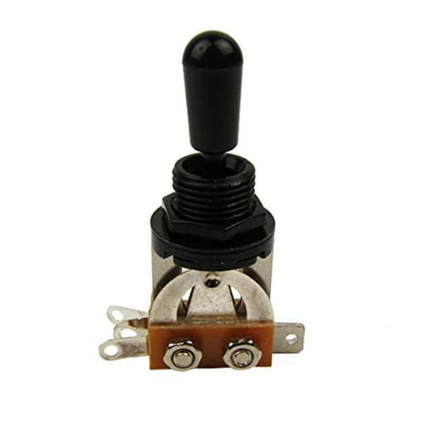 Metrisk 3-vägs Kort Rak Gitarr Toggle Switch Pickup Selector Kompatibel Med Elgitarr