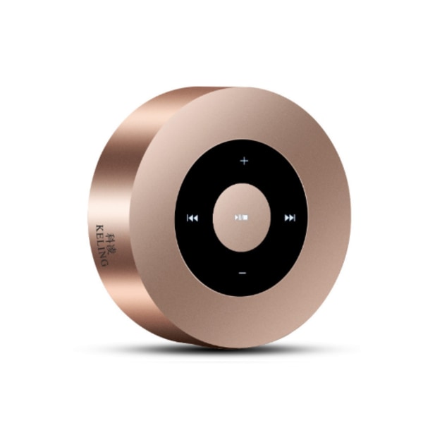 Bluetooth-högtalare Bärbar Trådlös Bluetooth-högtalare Luxury Gold