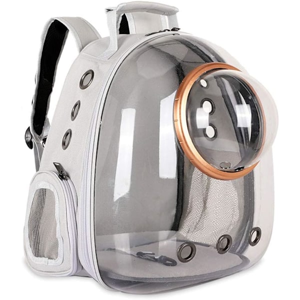 Pet Space Capsule Backpack, Small Medium Cat Puppy Dog Carrier, Transparent Breathable Heat Proof, Pet Carrier for Travel Hiking Walking Camping