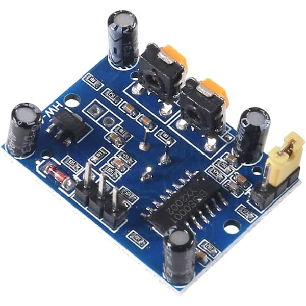 5 stk. HC-SR501 PIR Infrarød Sensor IR Menneskekropsbevægelsesmodul til Arduino til Raspberry Pi (Blå)