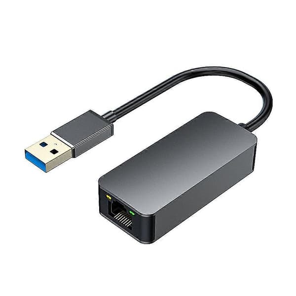 2.5G USB C til Gigabit Ethernet Rj45 Adapterkort Type-C til Lan Kablet Konverter A