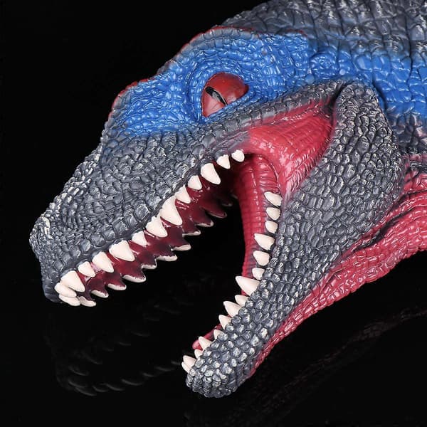 Dinosaur Handdocka Velociraptor Handdocka Figurleksak för Lek 1 st